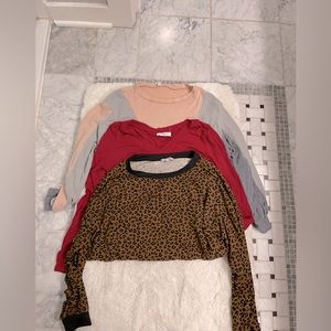 Super soft long sleeve shirt bundle